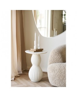 STOLIK NEWTOWN 40 CM BIAŁY