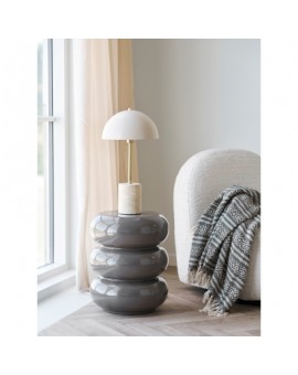 STOLIK ROSOLINA 35,5 CM BRĄZOWY