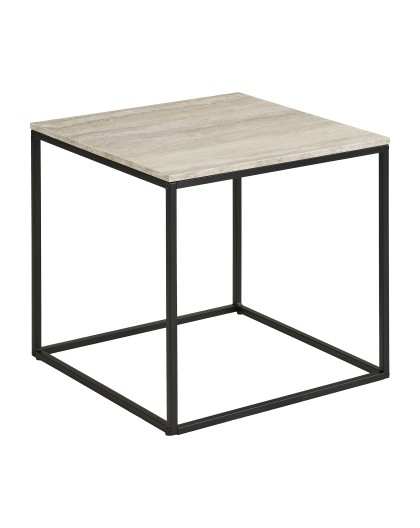 STOLIK KAWOWY VITA 45X45CM TRAWERTYN