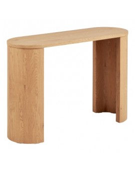 KONSOLA BIBIONE 114X38 CM DĄB