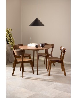 ST&Oacute;Ł ROXBY 105 CM ORZECH