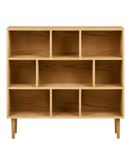 REGAŁ OSHAWA 112X30 CM DĄB