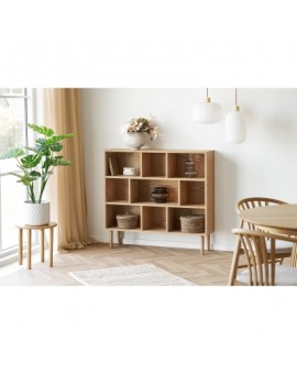 REGAŁ OSHAWA 112X30 CM DĄB