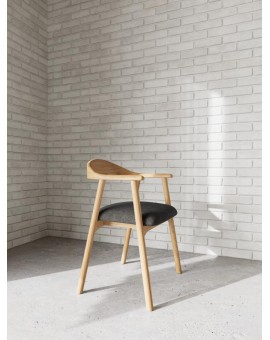 KRZESŁO ADDI CIEMNOSZARE