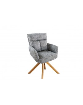 KRZESŁO OBROTOWE III BIG GEORGE BOUCLE ZIELONE