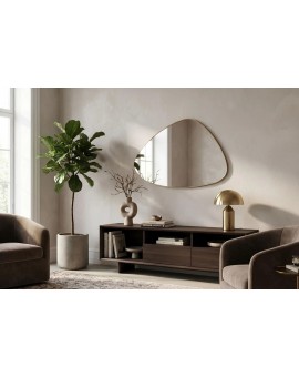 LUSTRO NOEMI 85 CM ZŁOTE