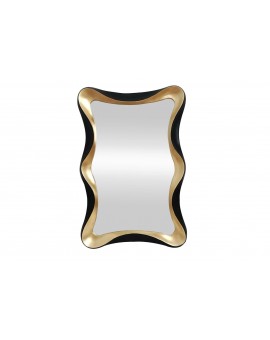 LUSTRO ALICE 120 CM CZARNO-ZŁOTE