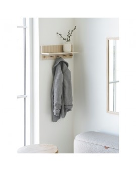 WIESZAK ŚCIENNY ROCCA 50CM BEŻOWY