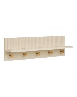 WIESZAK ŚCIENNY ROCCA 50CM BEŻOWY