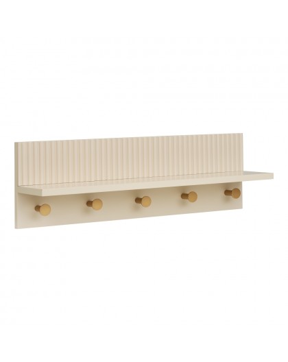 WIESZAK ŚCIENNY ROCCA 50CM BEŻOWY