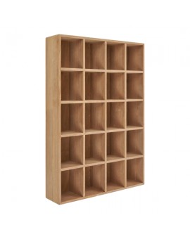 PÓŁKA ŚCIENNA MOSS 44X10 CM SOSNA