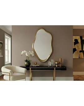 LUSTRO EMBER 100 CM ZŁOTE