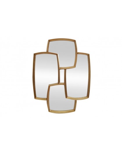 LUSTRO QUADRA 90 CM ZŁOTE