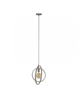 LAMPA WISZĄCA LUI METALOWA BEŻOWA