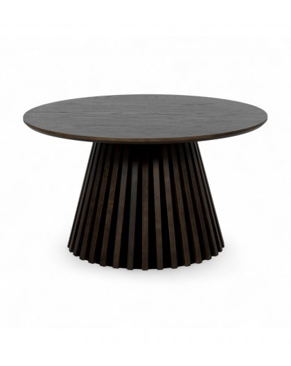 STOLIK KAWOWY SVENDBORG 80 CM DĄB BRĄZOWY