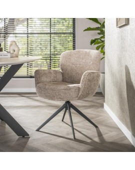 KRZESŁO OBROTOWE XAVIER BEŻOWE