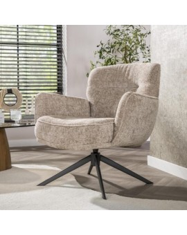 FOTEL OBROTOWY XAVIER BEŻOWY