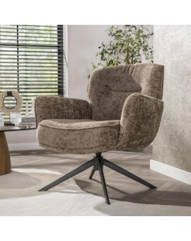 FOTEL OBROTOWY XAVIER TAUPE