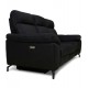 SOFA 3-OSOBOWA SELESTA CZARNA