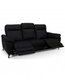 SOFA 3-OSOBOWA SELESTA CZARNA
