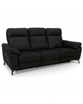 SOFA 3-OSOBOWA SELESTA CZARNA