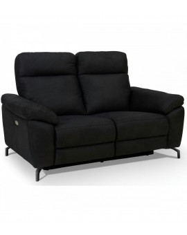 SOFA 2-OSOBOWA SELESTA CZARNA