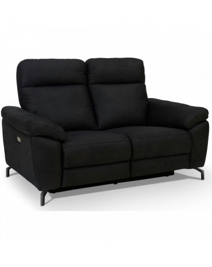 SOFA 2-OSOBOWA SELESTA CZARNA