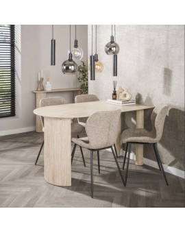 ST&Oacute;Ł TIAGO 140X80 CM CERAMICZNY BEŻOWY