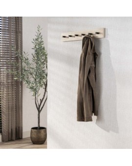 WIESZAK ŚCIENNY TIAGO 60X5 CM CERAMIKA BEŻOWA