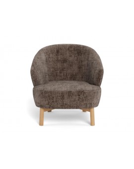 FOTEL DARLENE BRĄZOWY