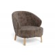 FOTEL DARLENE BRĄZOWY