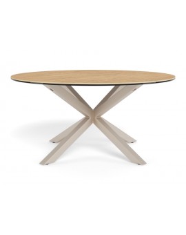 STOLIK KAWOWY HEAVEN 82CM CERAMIKA DZIKI DĄB