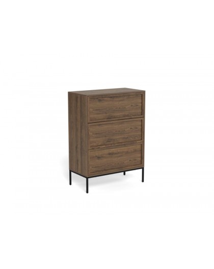 KOMODA PALMDALE 80X40 CM DĄB DYMIONY