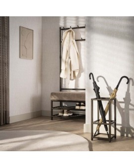 STOJAK NA PARASOLE BADDY 25 CM BRĄZOWY