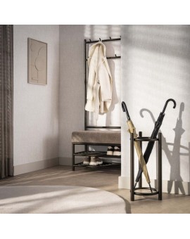 STOJAK NA PARASOLE ELMER 35 CM BRĄZOWY