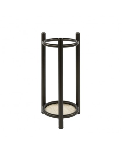 STOJAK NA PARASOLE ELMER 35 CM BRĄZOWY