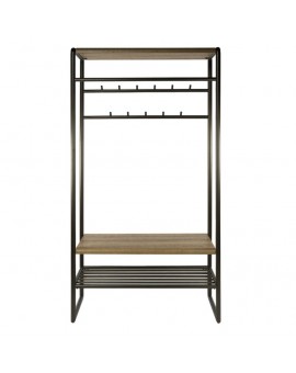 WIESZAK ELMER 100X34 CM BRĄZOWY