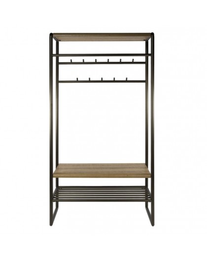 WIESZAK ELMER 100X34 CM BRĄZOWY