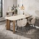 STÓŁ MORAJ 180X90 CM CERAMIKA BEŻOWY