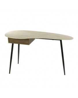 KONSOLA MORAJ 127X62 CM CERAMICZNA BEŻOWA