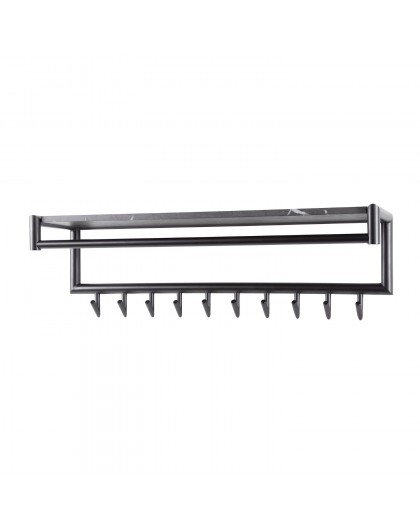 WIESZAK ŚCIENNY SEVGI 100X27 CM METALOWY