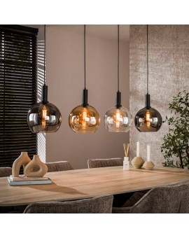 LAMPA WISZĄCA ICARDI II METALOWA ANTRACYT