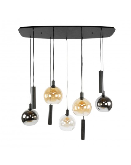 LAMPA WISZĄCA ICARDI III METALOWA ANTRACYT