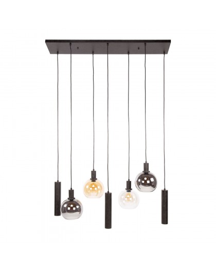 LAMPA WISZĄCA ICARDI IV METALOWA ANTRACYT