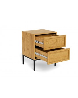 SZAFKA NOCNA PALMDALE 45,6X40 CM DZIKI DĄB