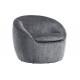 FOTEL OBROTOWY ALPINE SZARY