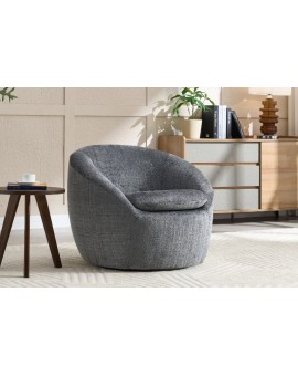 FOTEL OBROTOWY ALPINE SZARY