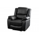 FOTEL HOLLYWOOD EKOSKÓRA CZARNY