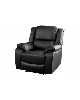 FOTEL HOLLYWOOD EKOSKÓRA CZARNY