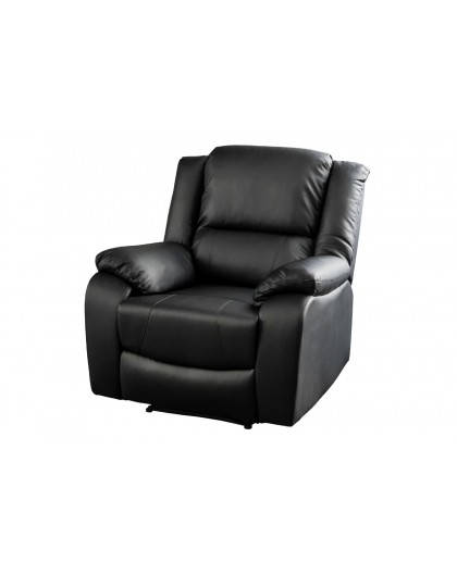 FOTEL HOLLYWOOD EKOSKÓRA CZARNY